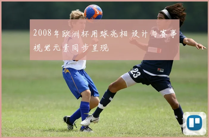 2008年欧洲杯用球亮相 设计与赛事视觉元素同步呈现